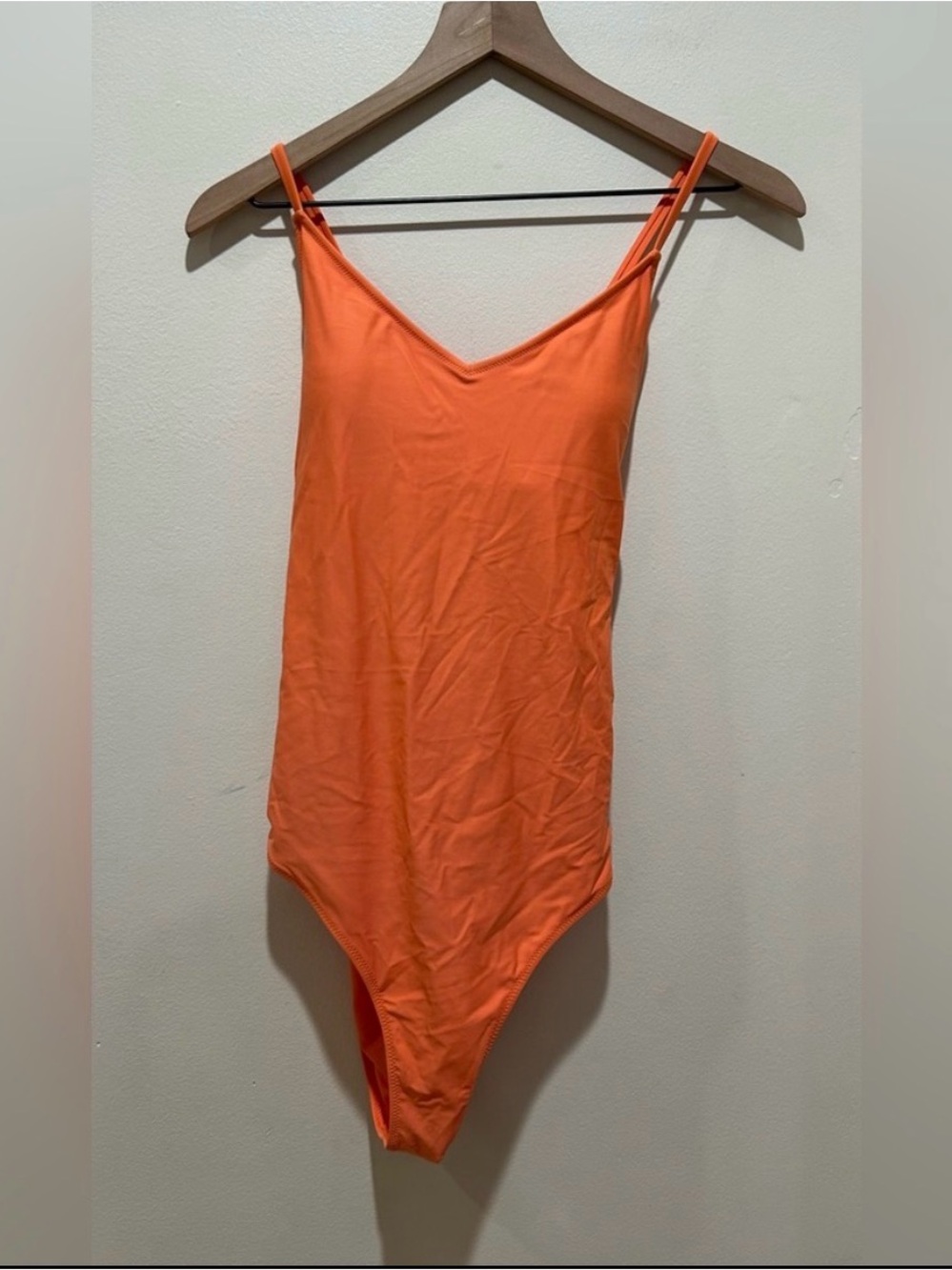 Aerie Orange One Piece Swimsuit
